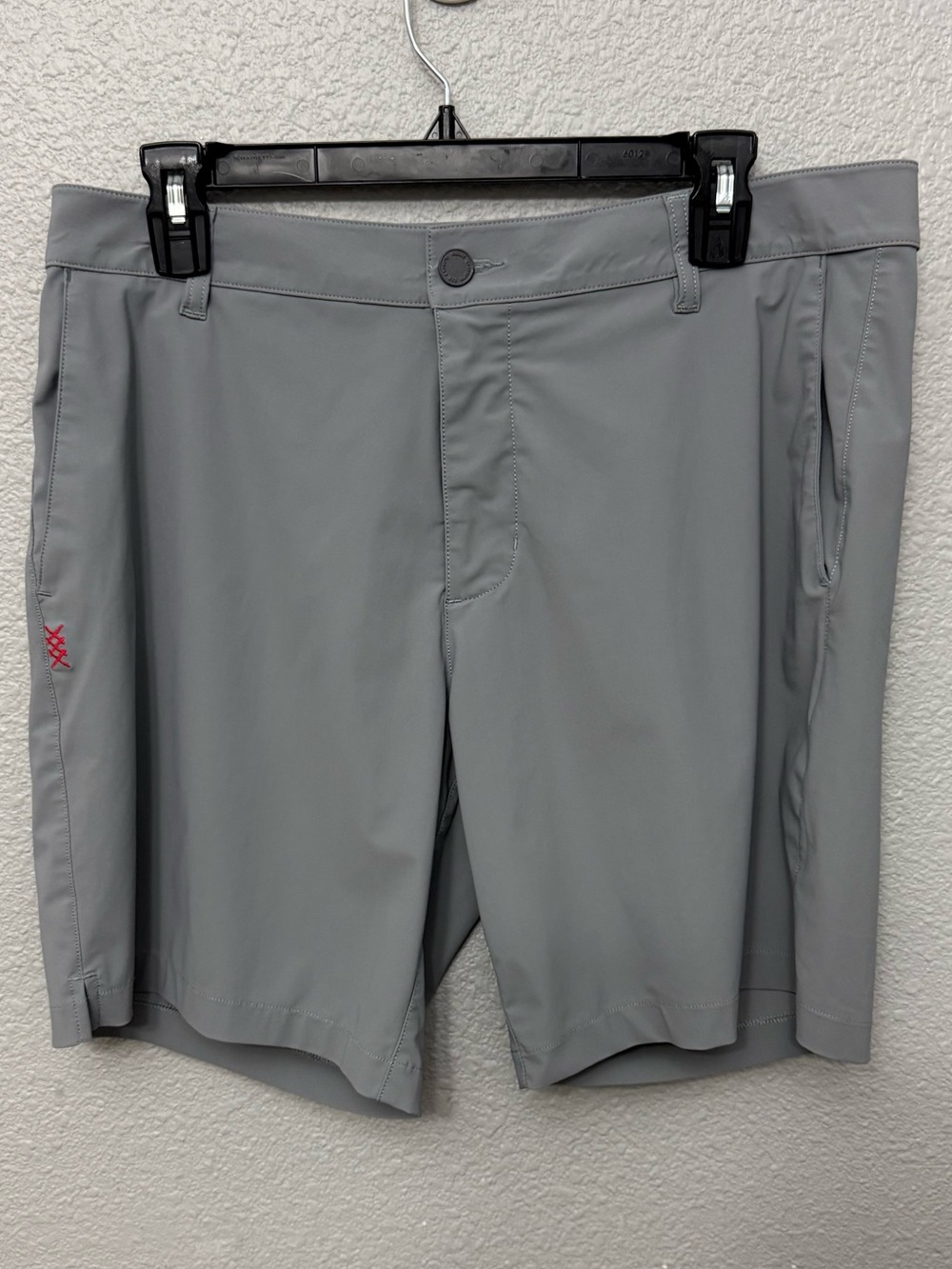 RHONE | Resort Performance Stretch Golf Shorts | Grey | Waist 32 Inseam 7”